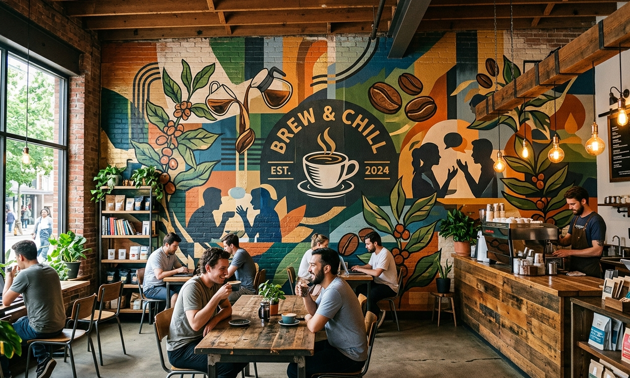 Corporate mural