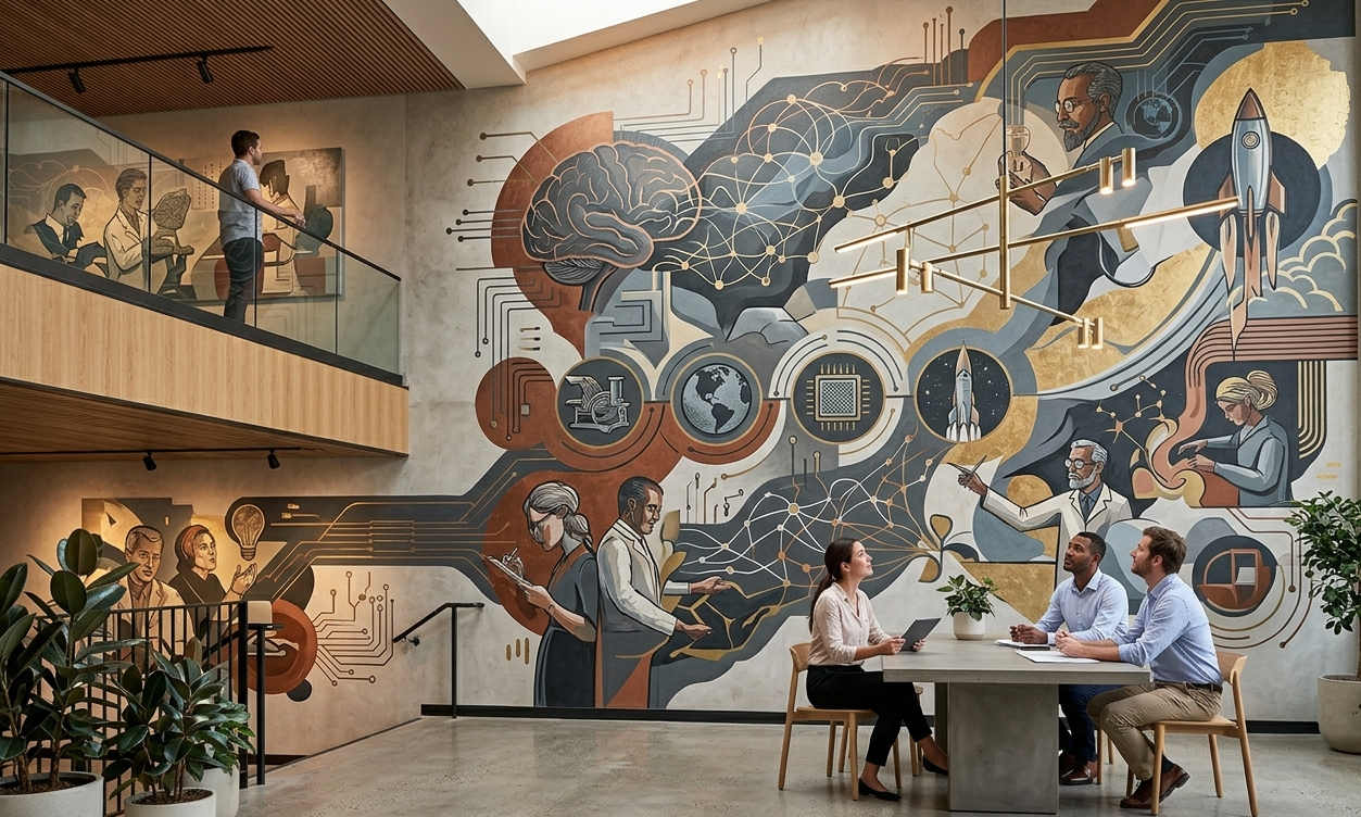 Mural detail